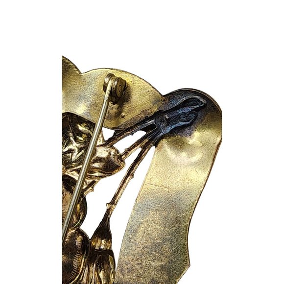 Antique Beautiful Victorian Sash Pin Brooch (A2598) - Picture 3 of 4